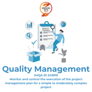 Monitor and control the execution of the project management plan for a simple to moderately complex project