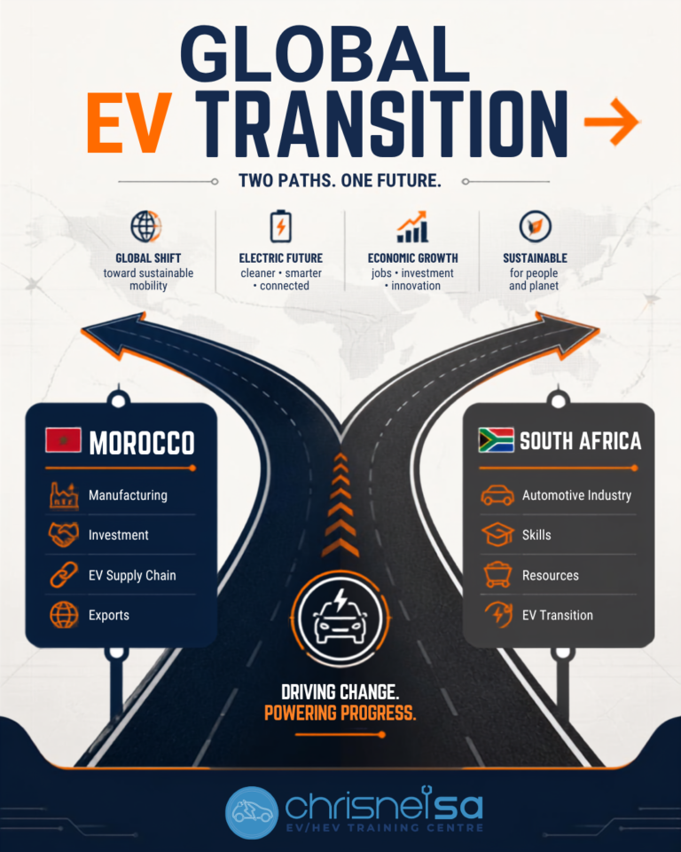 State of EV/HEV Across the Globe, Why South Africa Lags Behind, and How Morocco Has Surpassed It